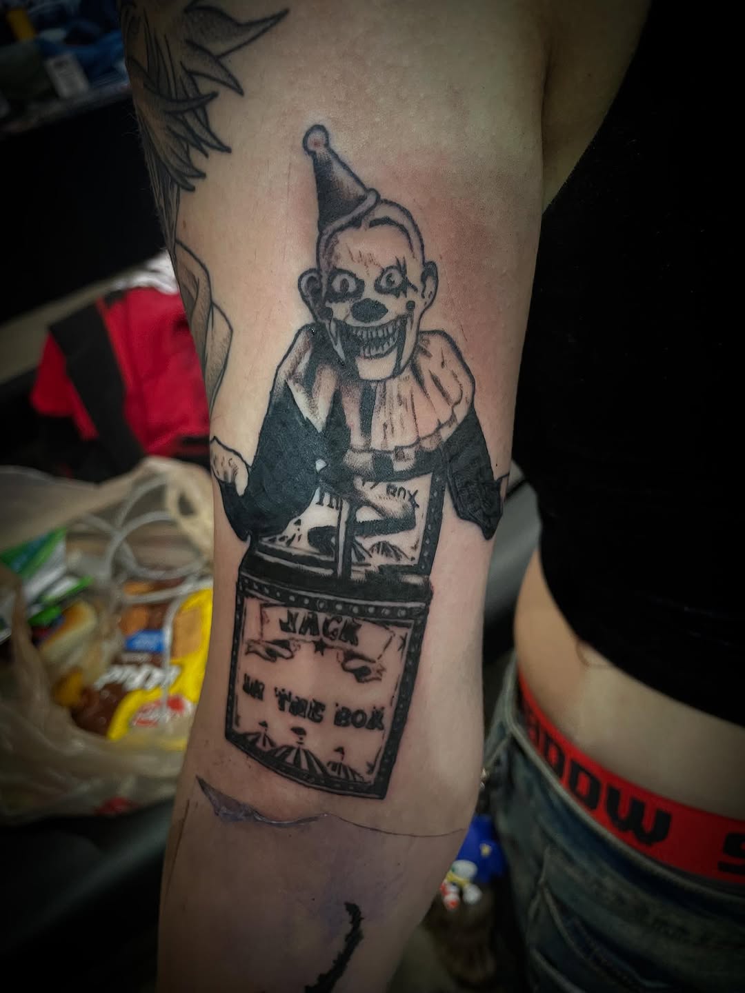 Tattoo by @scare_bear_tattoos — american_traditional, illustrative