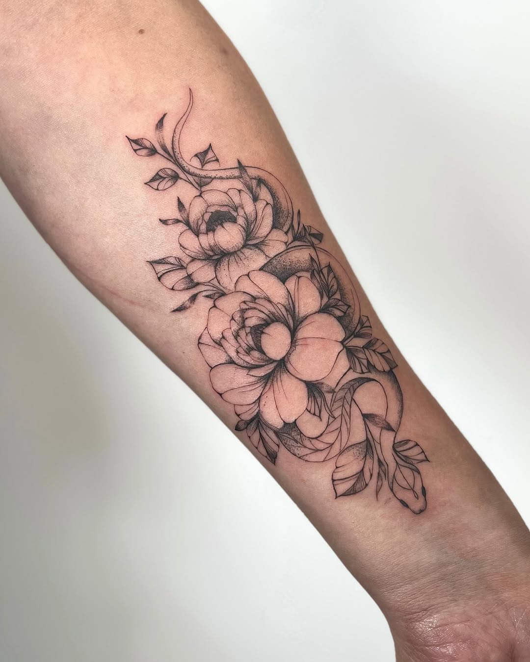 Tattoo by @inksbykt โ illustrative, black_and_grey