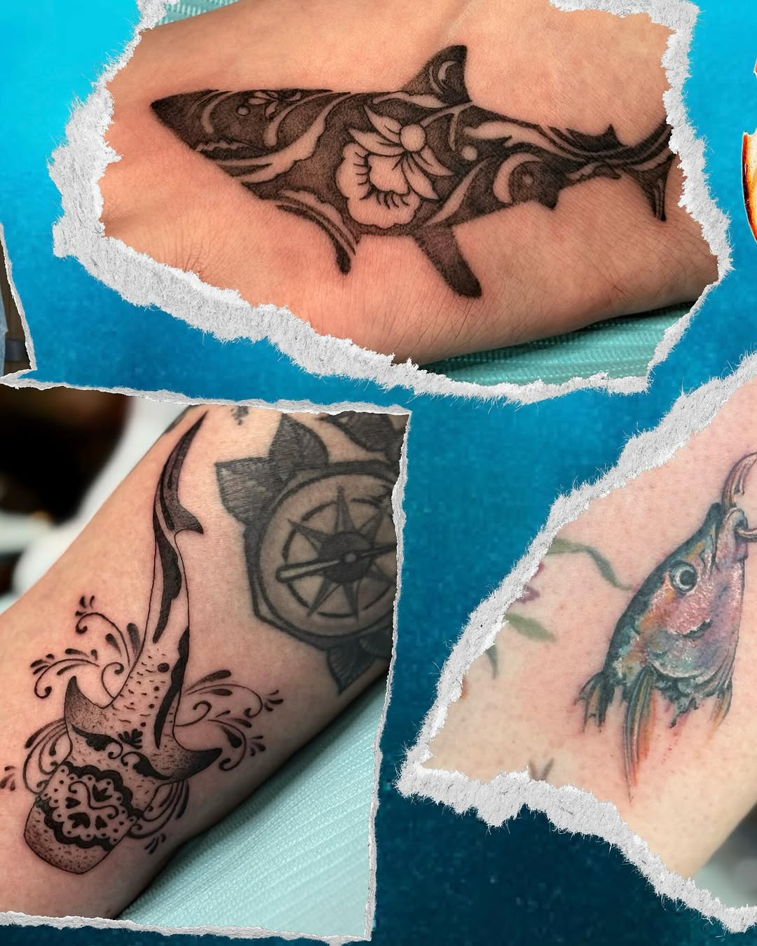 Tattoo by @sarah_spread — blackwork