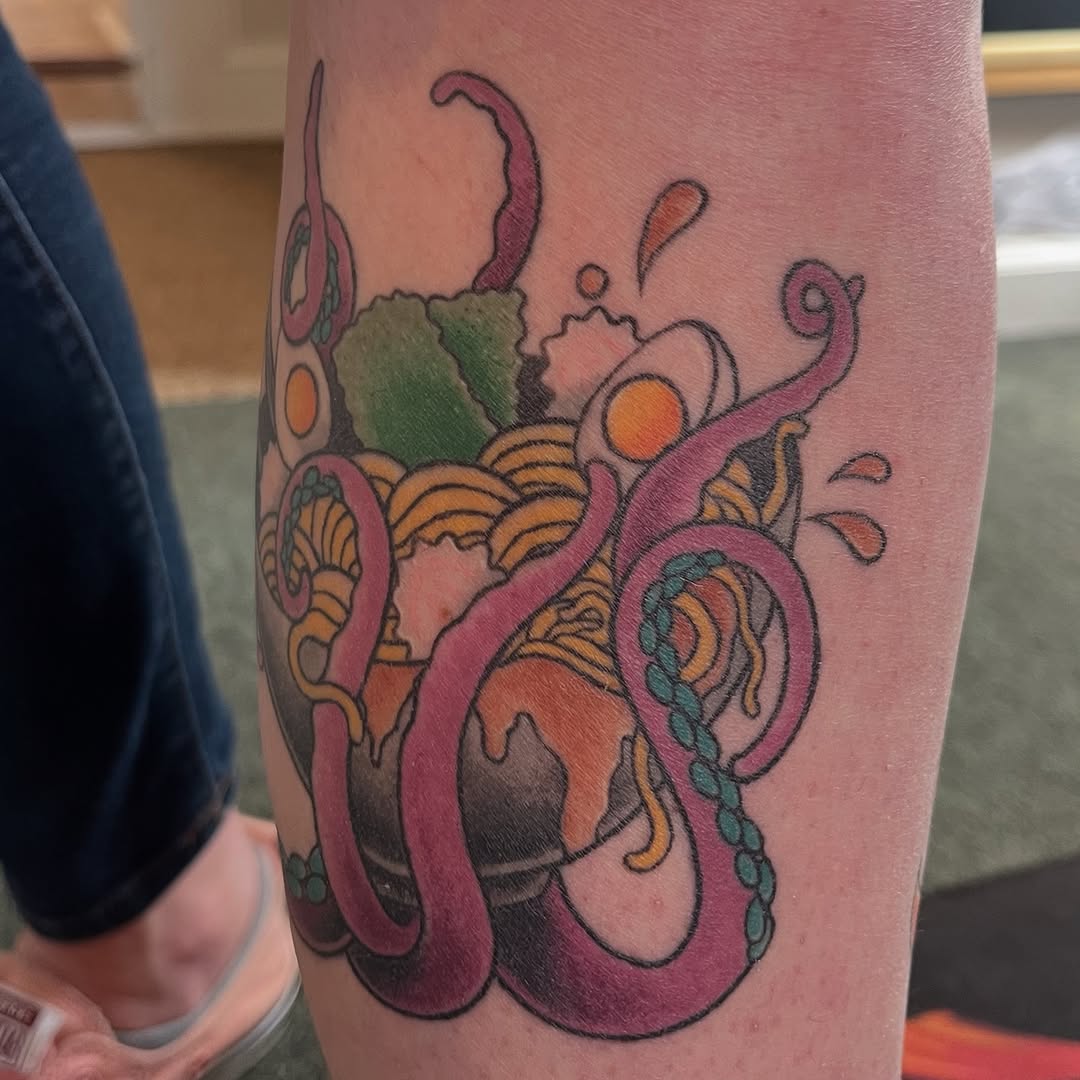 Tattoo by @brokenkrystals β illustrative, new_school