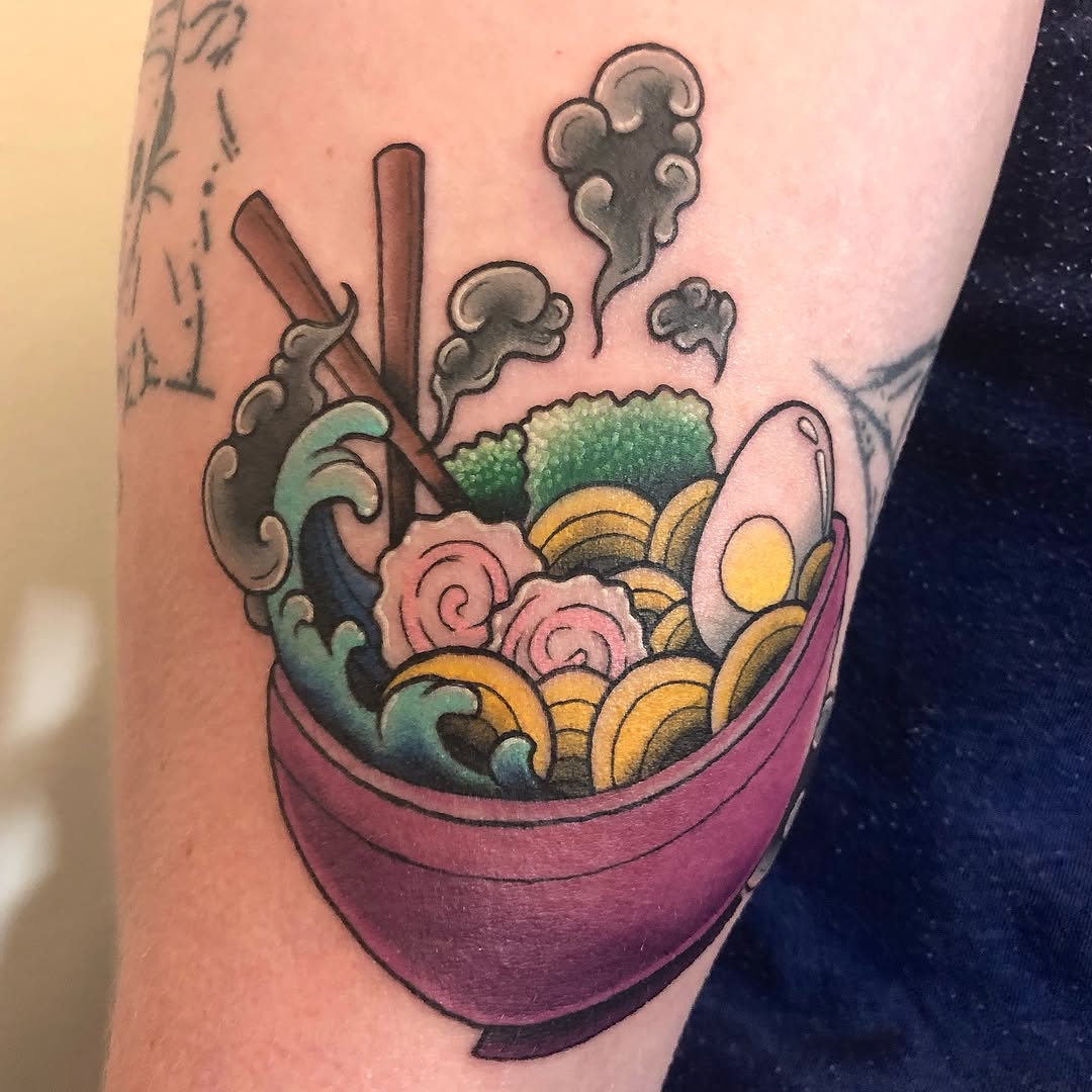 Tattoo by @brokenkrystals β illustrative, new_school