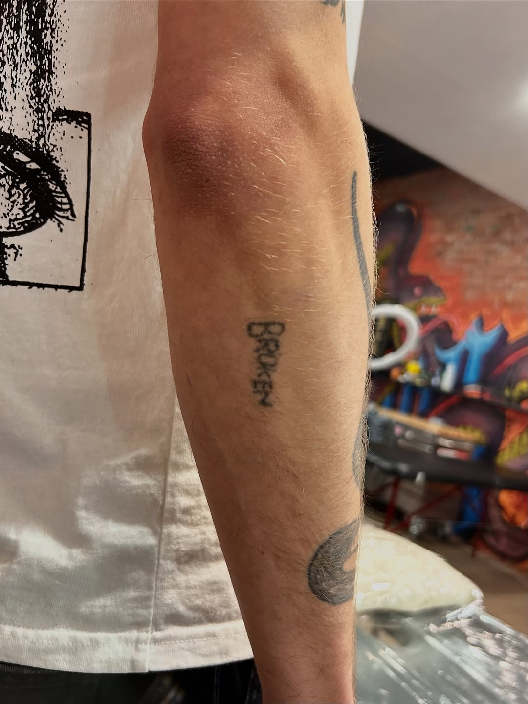 Tattoo by @hayleybayleytattoos โ lettering_script