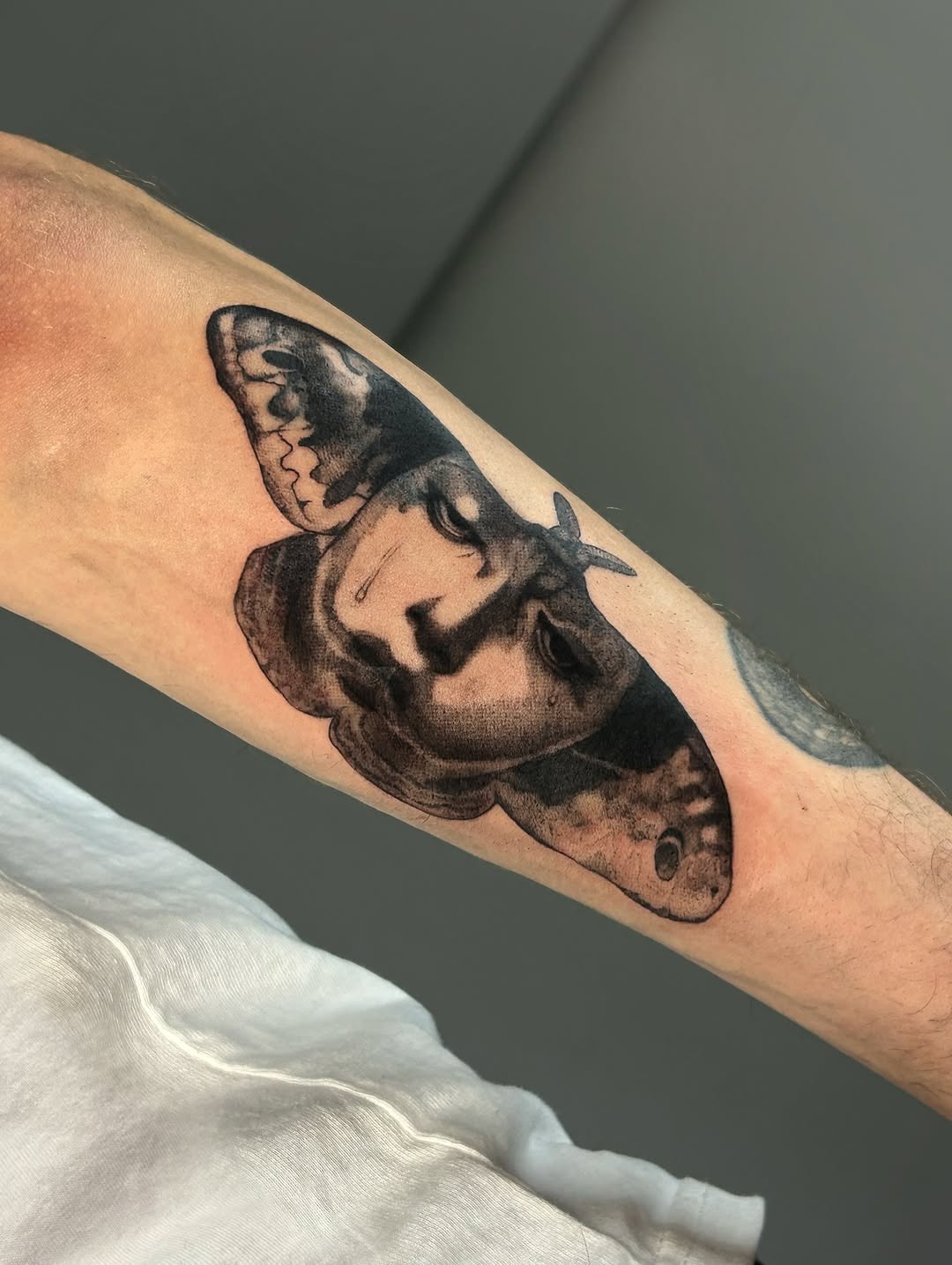 Tattoo by @hayleybayleytattoos โ black_and_grey, realism