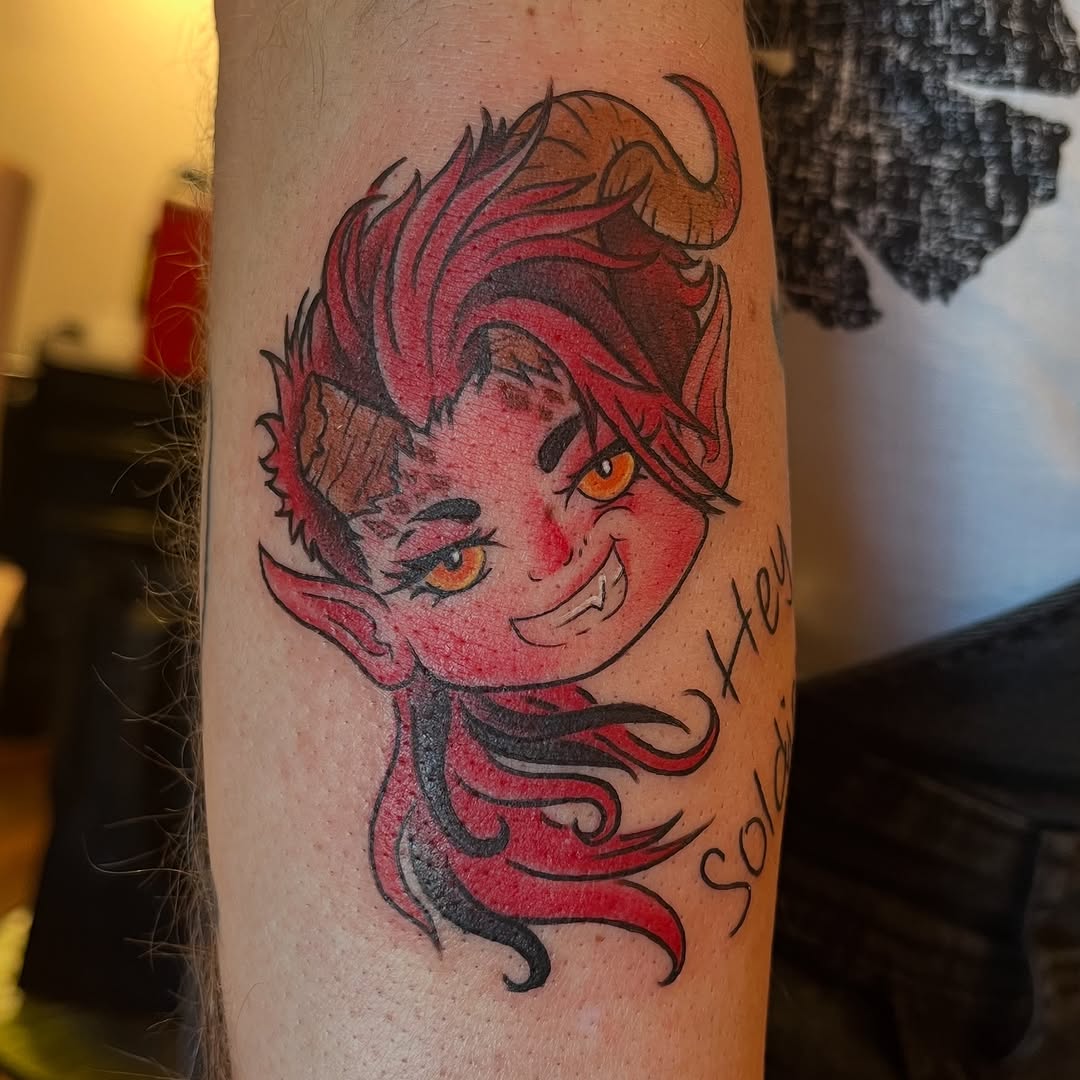 Tattoo by @brokenkrystals β illustrative, new_school