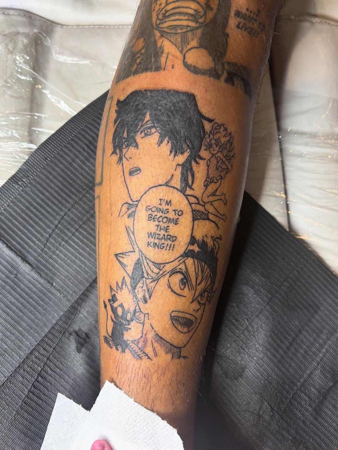 Tattoo by @myoddtattoos β illustrative, anime