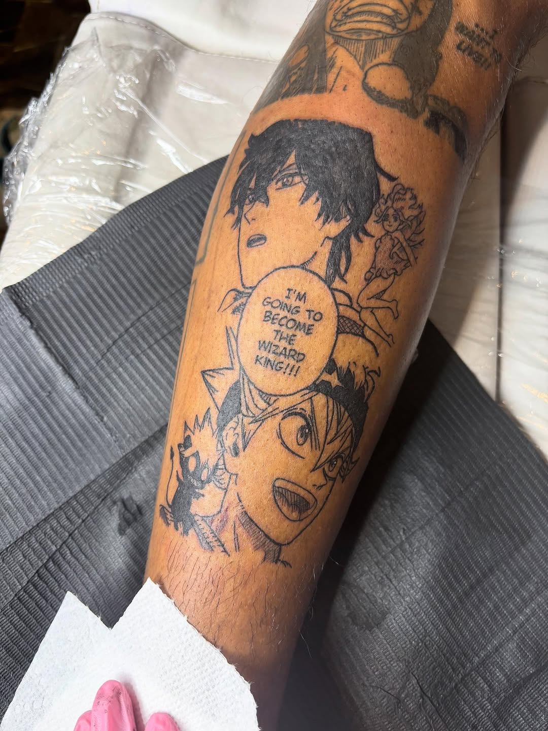 Tattoo by @myoddtattoos β illustrative, anime