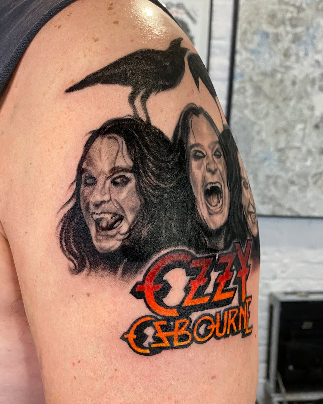 Tattoo by @ronangibney — realism, lettering_script
