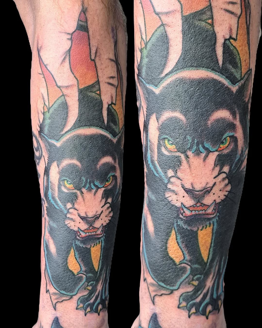 Tattoo by @snakemincey — american_traditional, black_and_grey