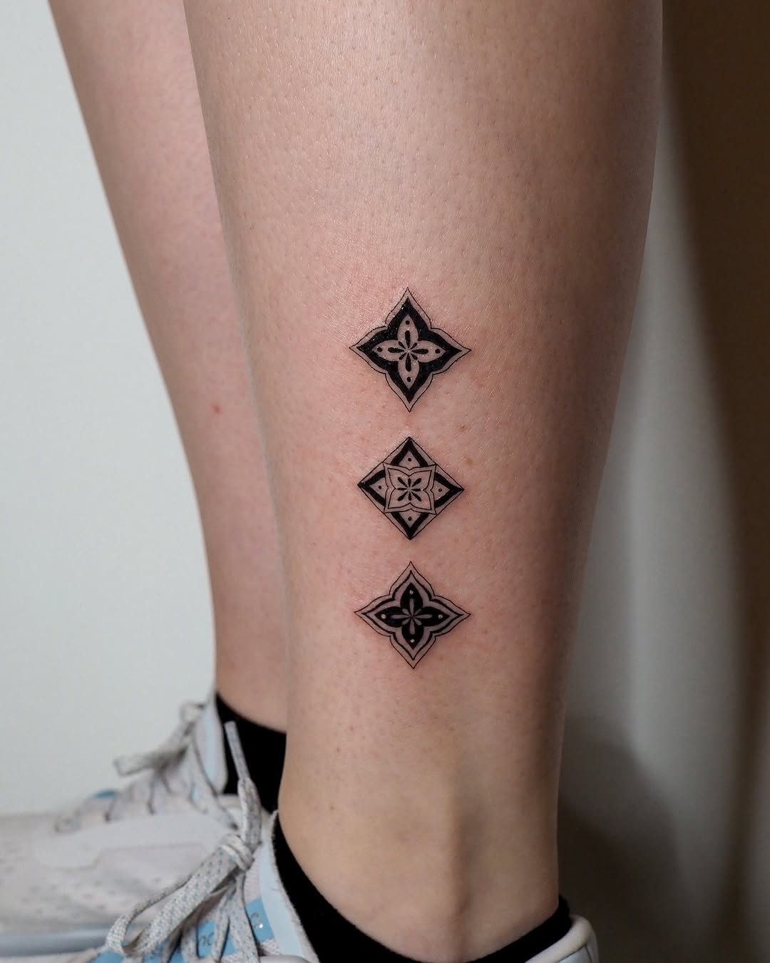 Tattoo by @aeyetat โ geometric, ornamental