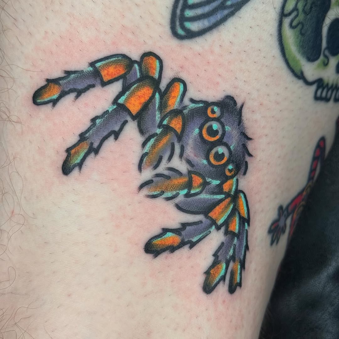 Tattoo by @renedoestattoos — illustrative, new_school