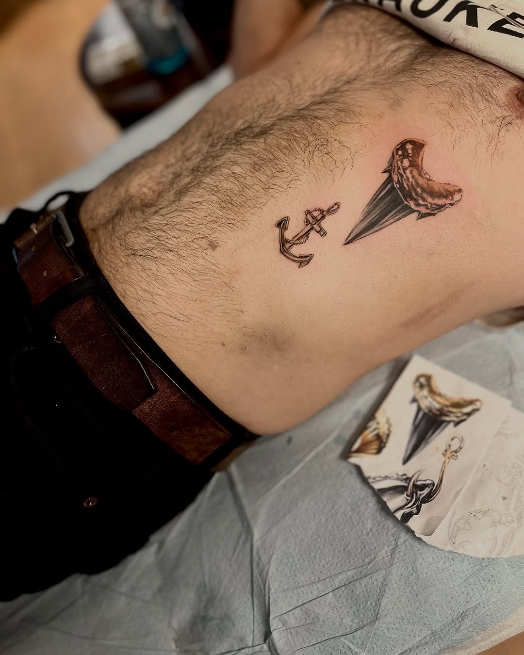 Tattoo by @sarah_spread — realism, black_and_grey