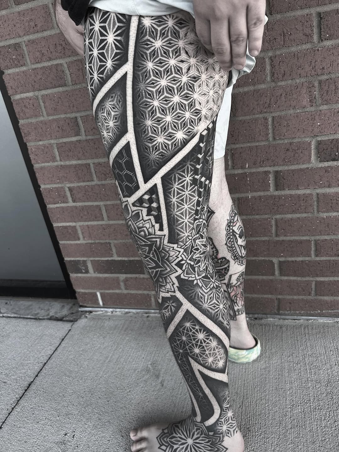 Tattoo by @tattoosbyanna_ — geometric, blackwork