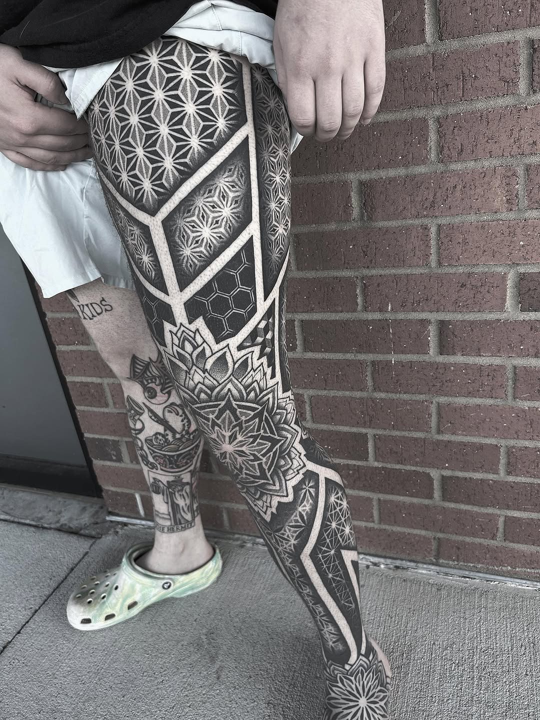 Tattoo by @tattoosbyanna_ — geometric, blackwork