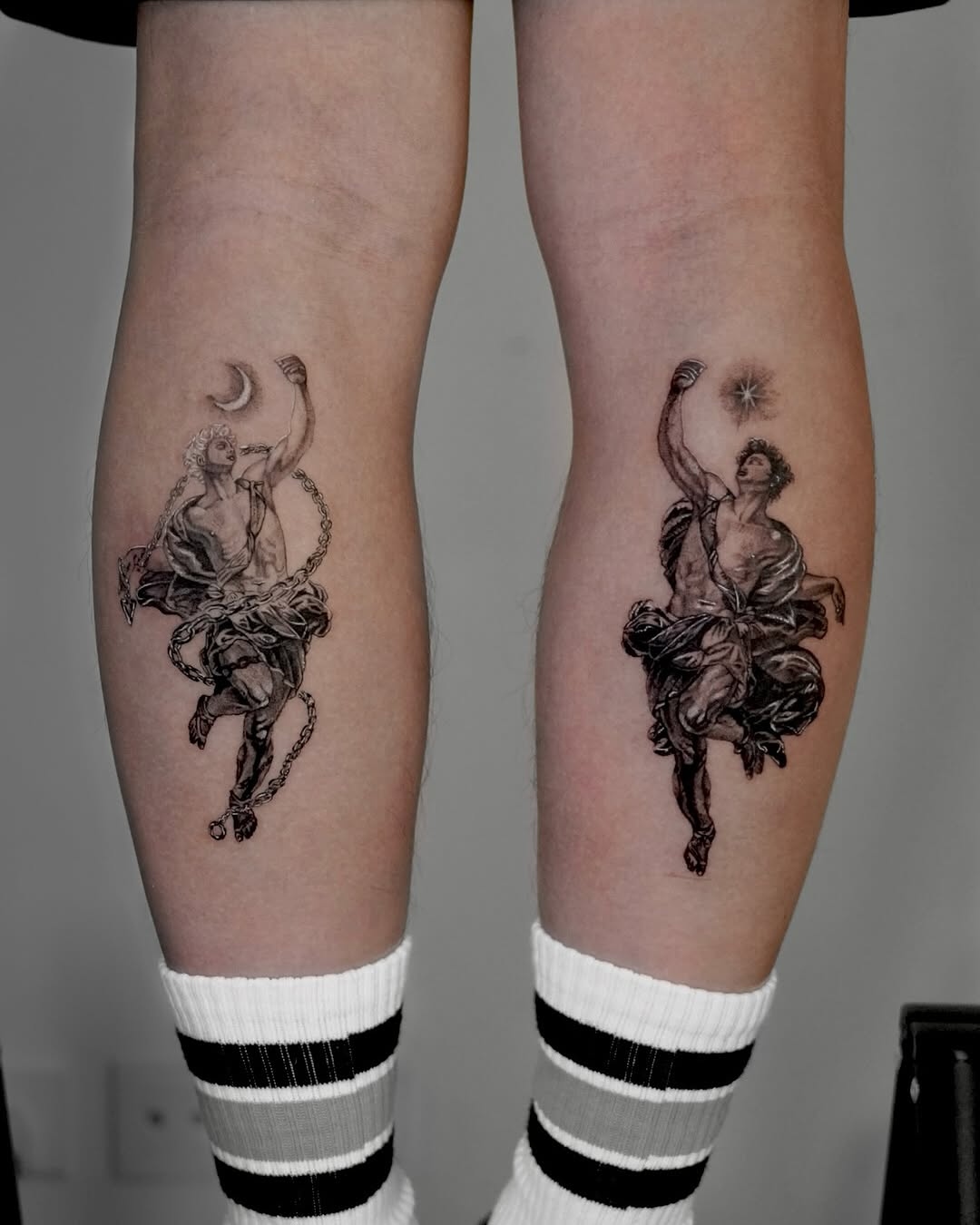 Tattoo by @2erotatt2 — black_and_grey, realism
