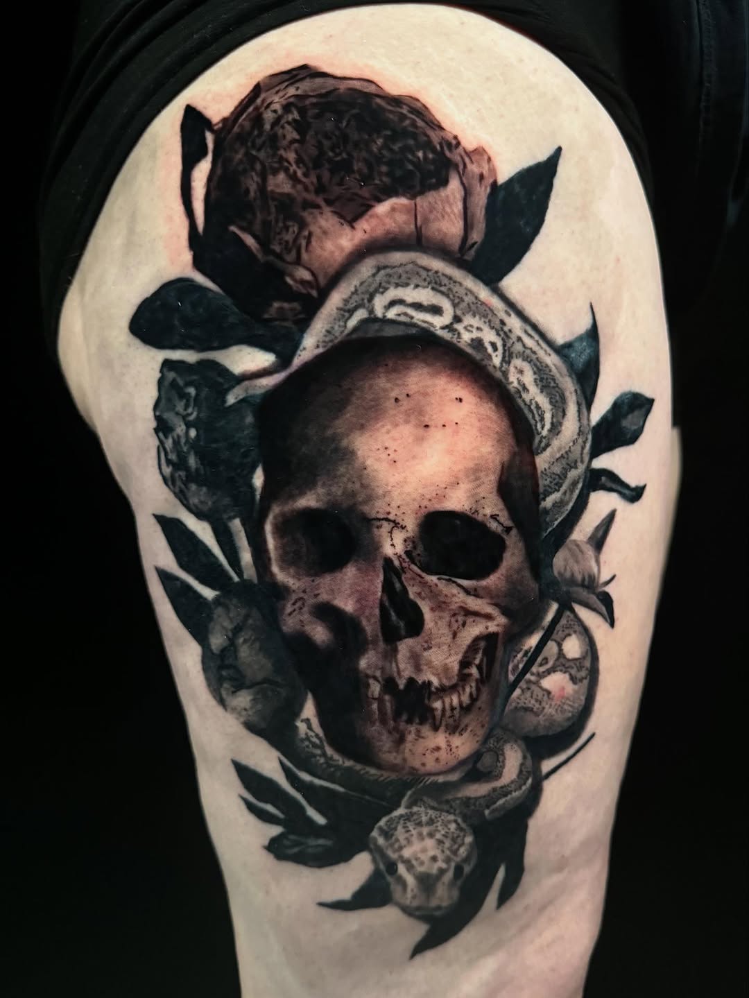 Tattoo by @brandi.dandy.tattoos β realism, dark_realism