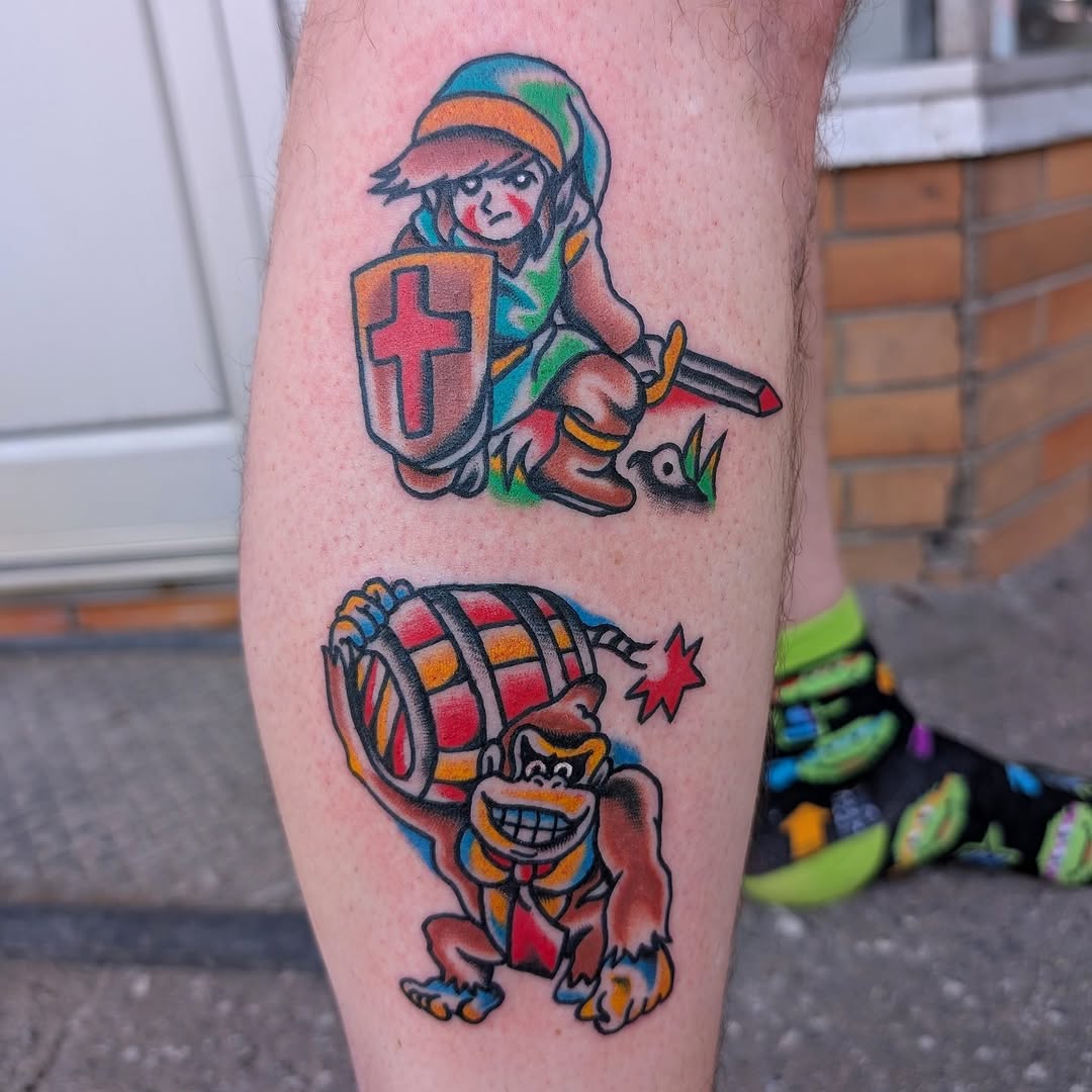 Tattoo by @pybilodeau — american_traditional, new_school