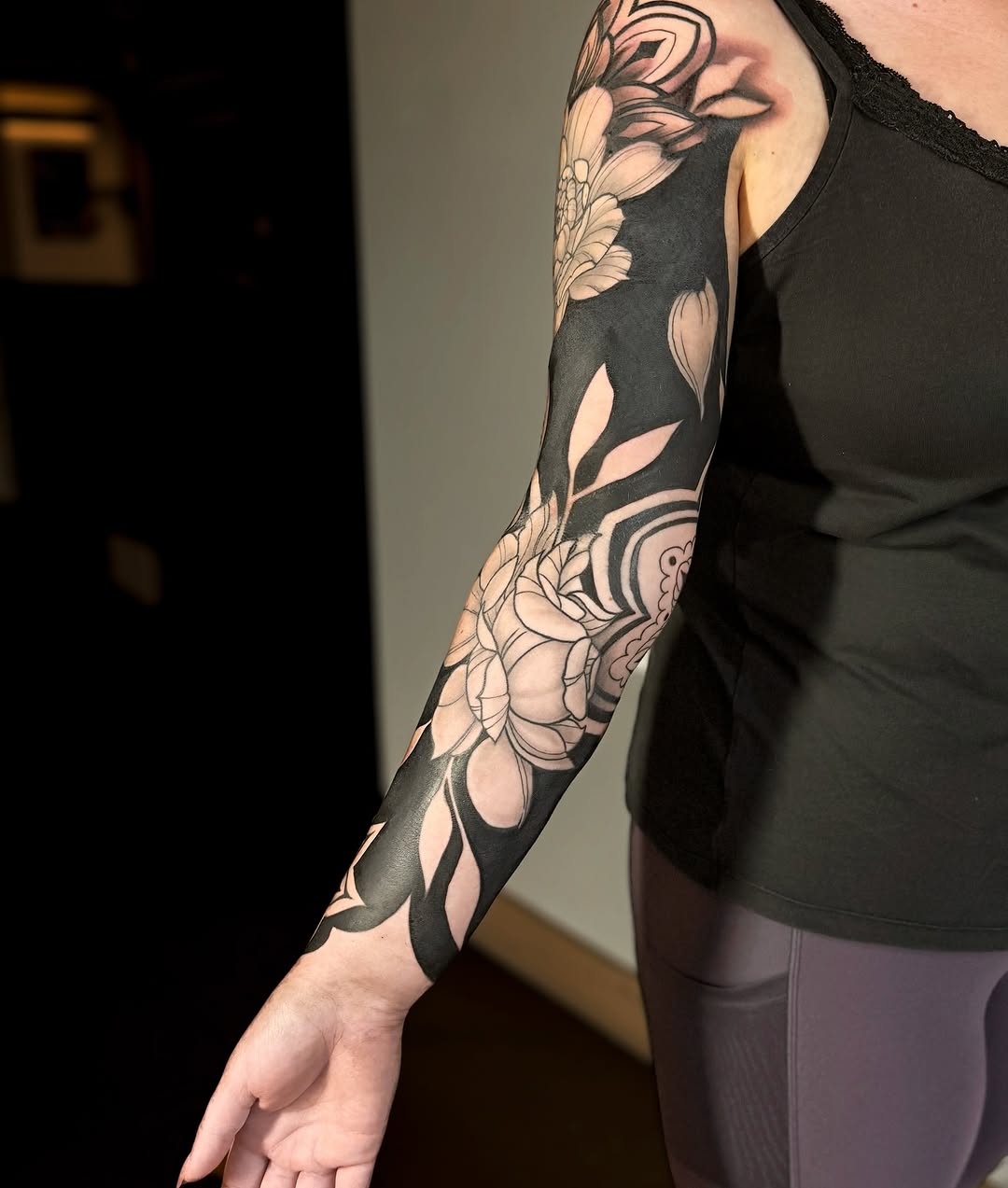 Tattoo by @jewels_inks โ blackwork