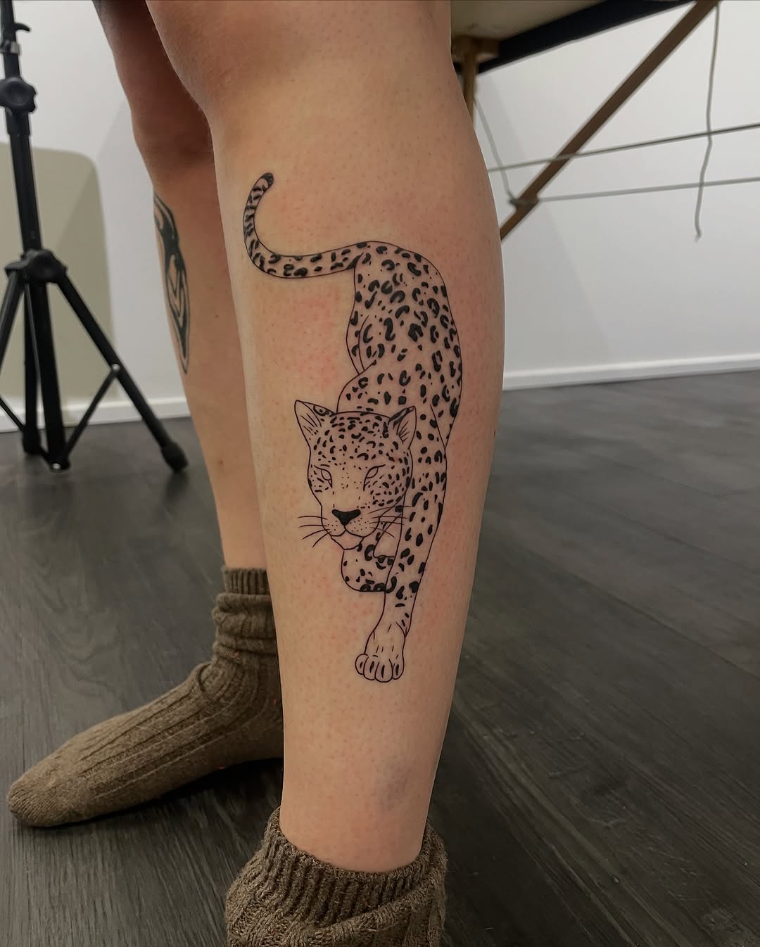 Tattoo by @caitlinjanicek โ fine_line, black_and_grey