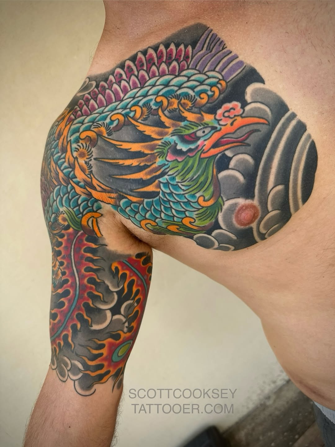 Tattoo by @scottcookseytattooer — japanese_irezumi