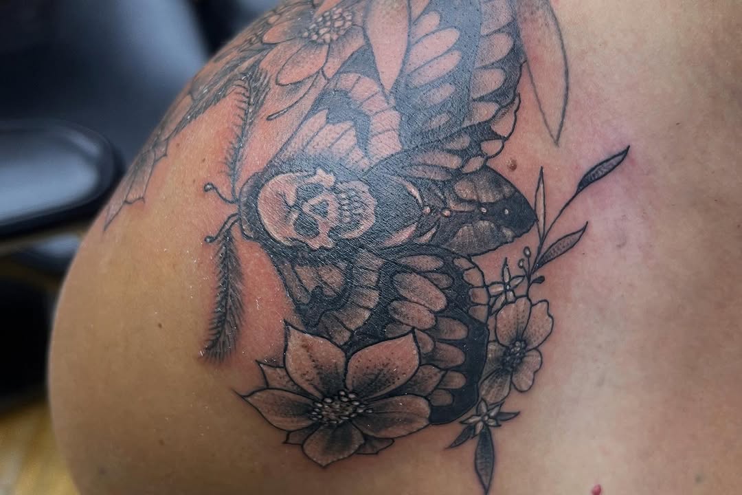 Tattoo by @samson.akers — black_and_grey, realism