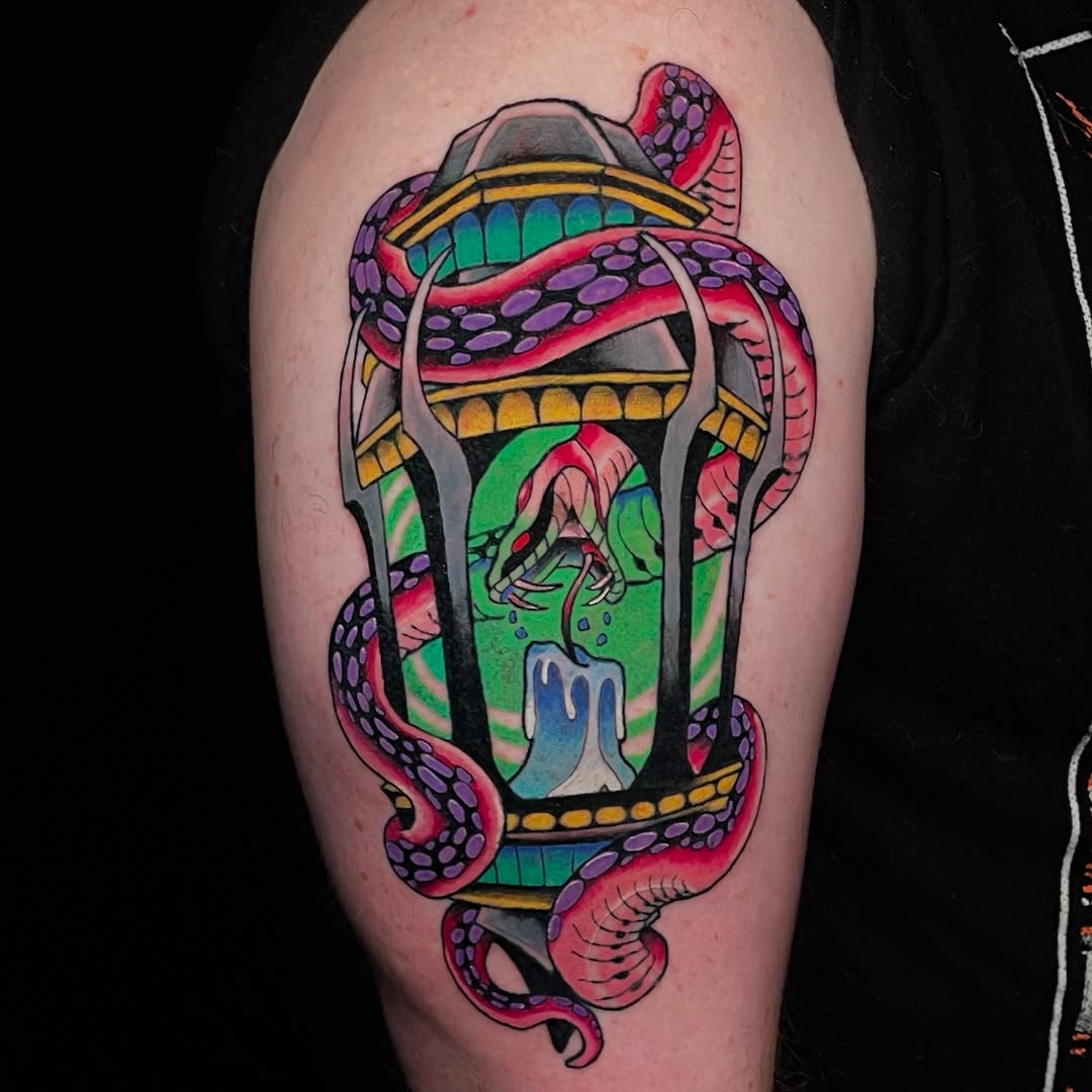 Tattoo by @moogietats — american_traditional, neo_traditional