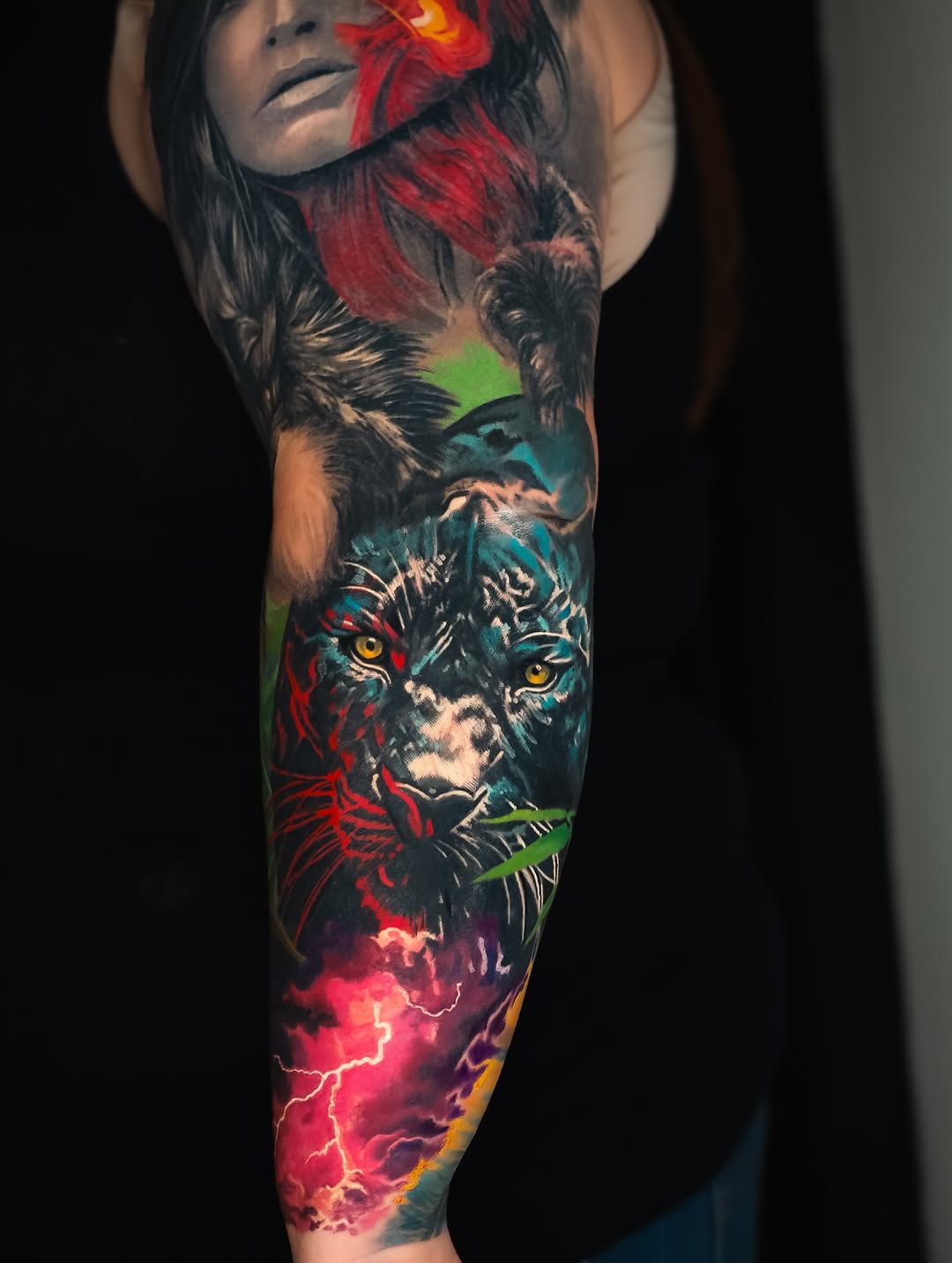 Tattoo by @angel.antonio.tattoos โ realism, dark_realism
