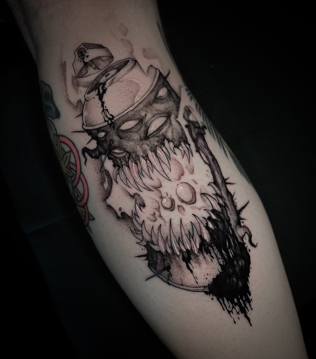 Tattoo by @xiva_tattoo — dark_realism