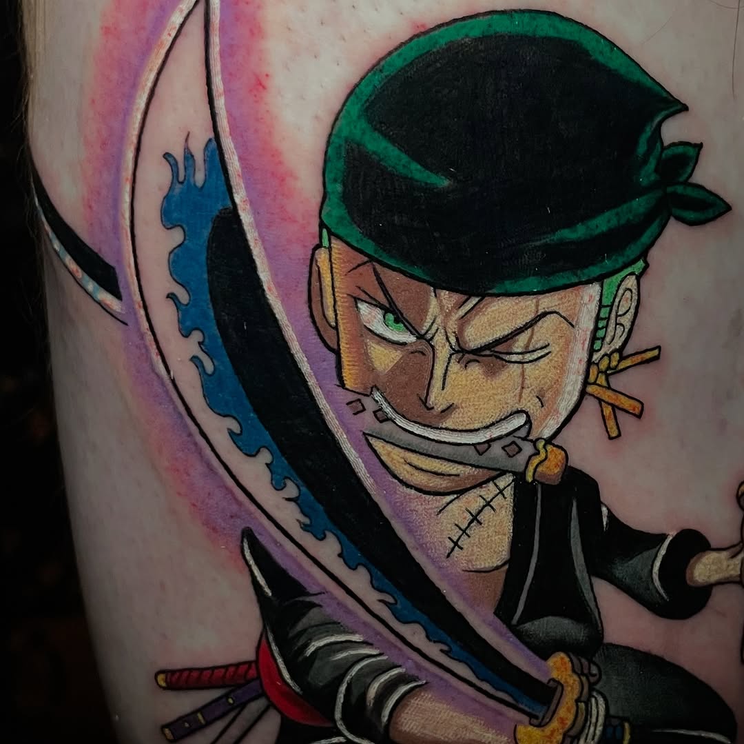 Tattoo by @zachsartwork — new_school