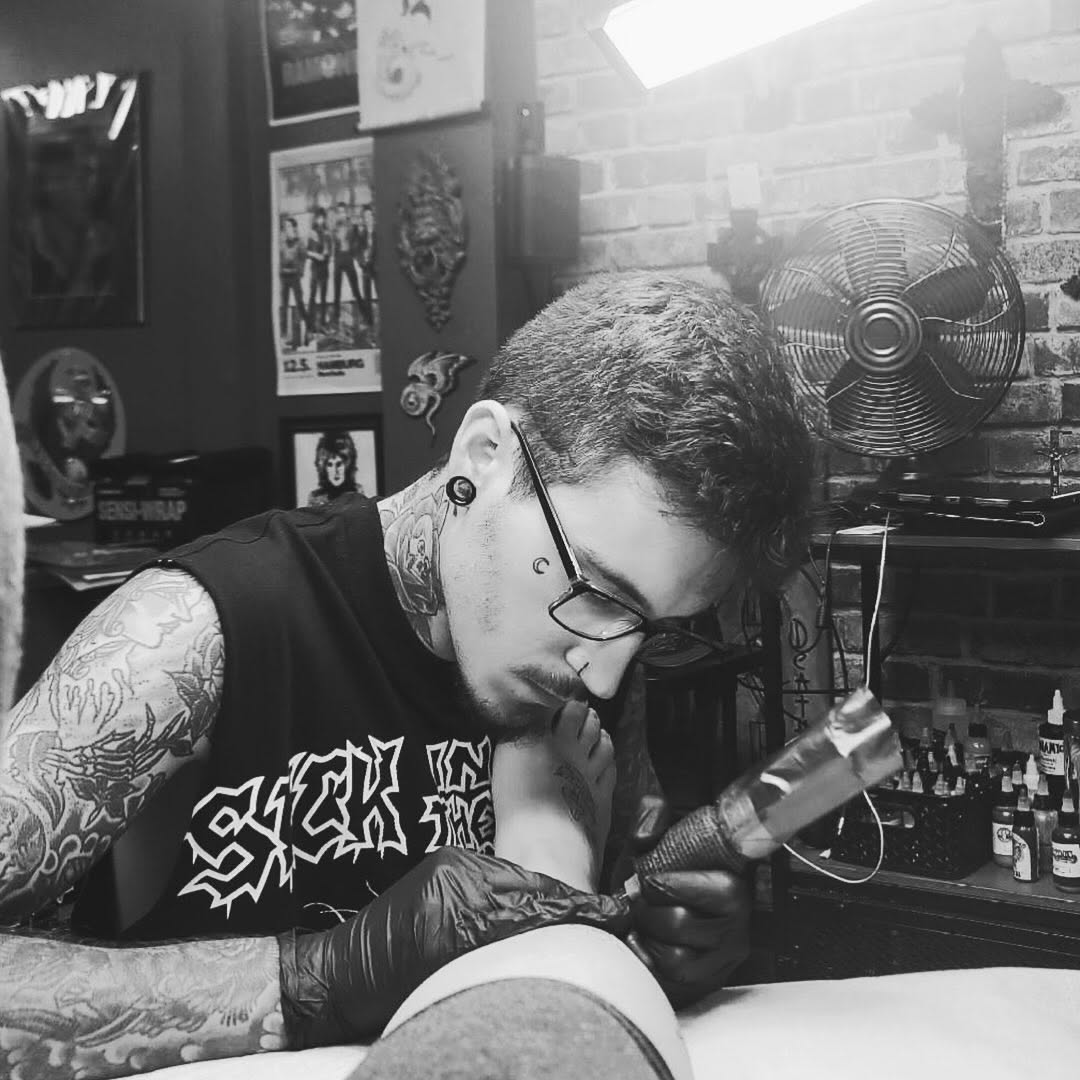 Tattoo by @tvptattoos โ illustrative, blackwork