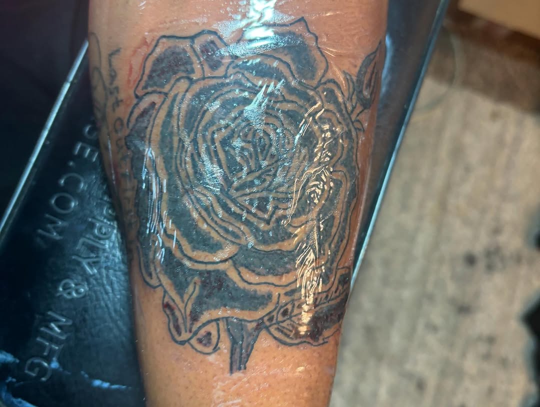 Tattoo by @familyandloyalty_llc — blackwork