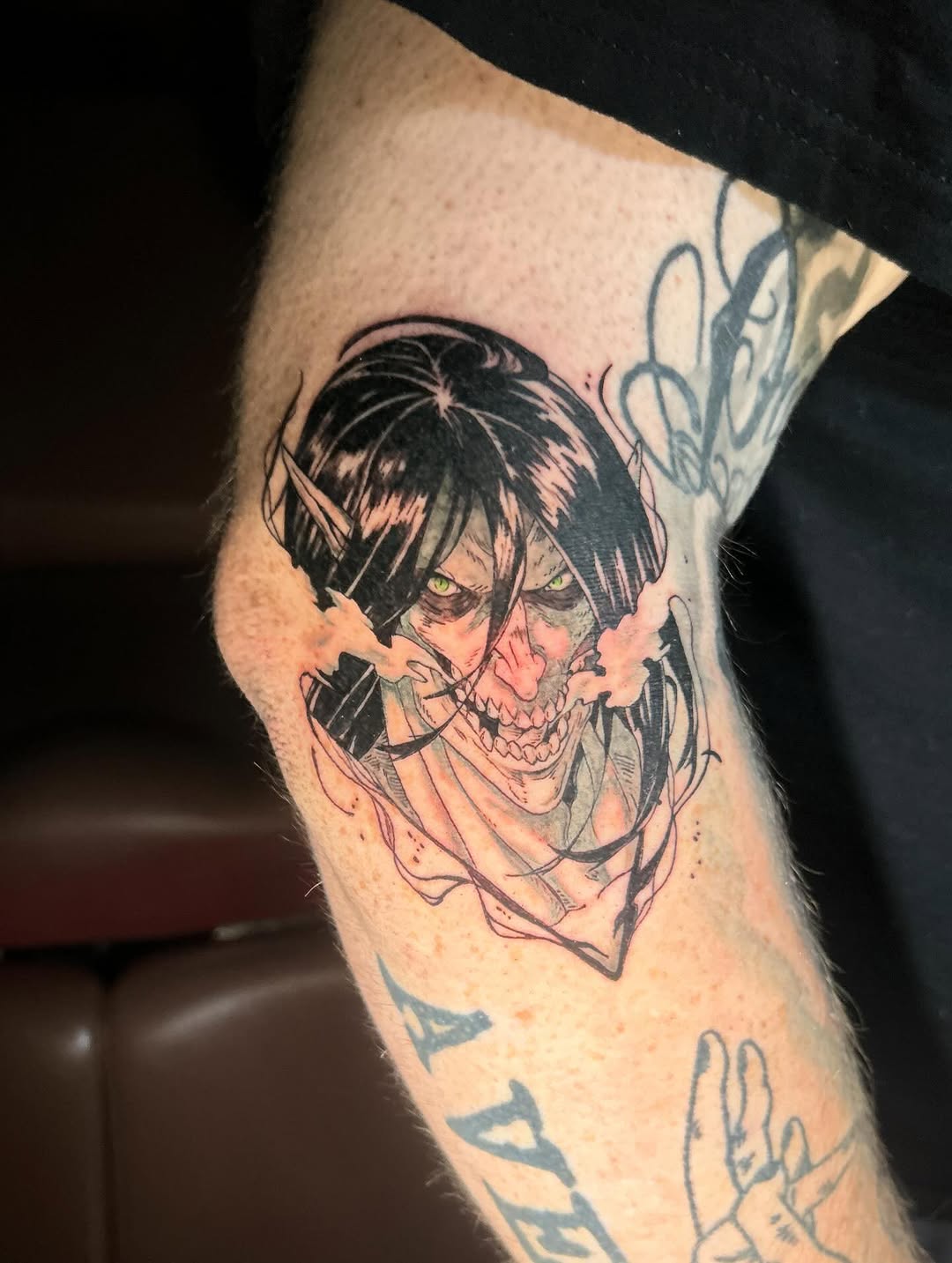 Tattoo by @galacticpasta โ anime
