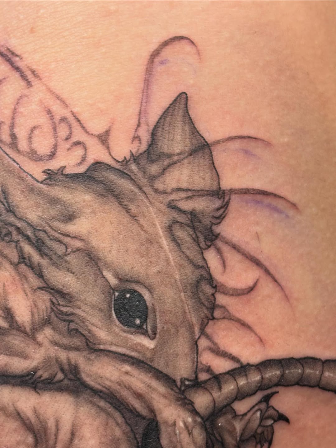 Tattoo by @sladesink — realism, black_and_grey
