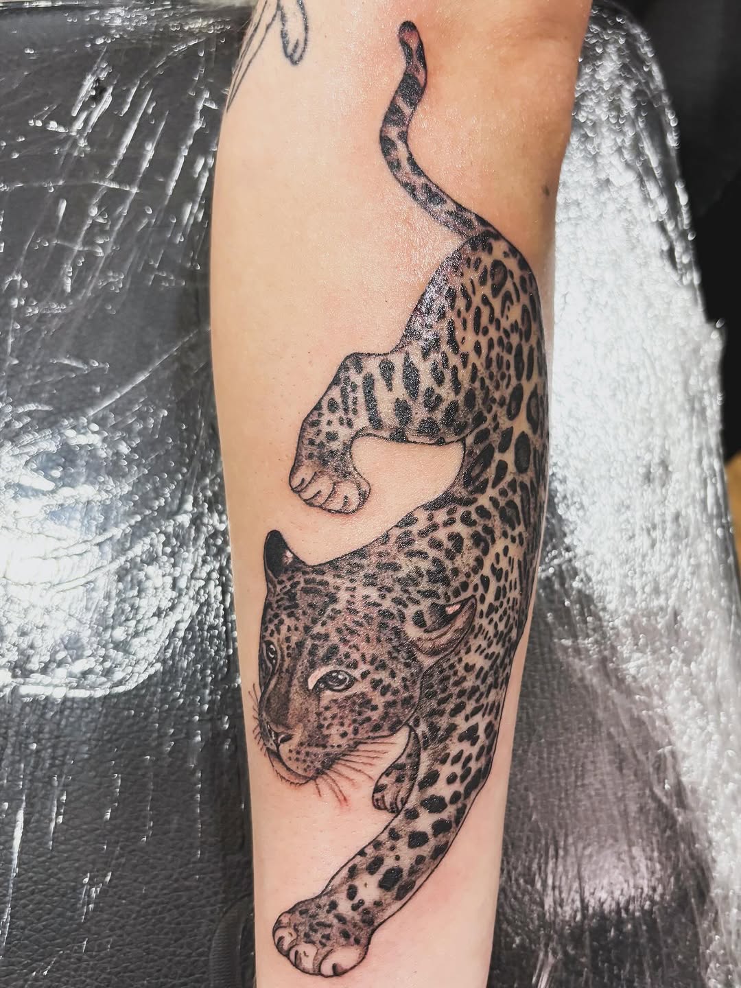 Tattoo by @allieruck_tattoos — realism, black_and_grey