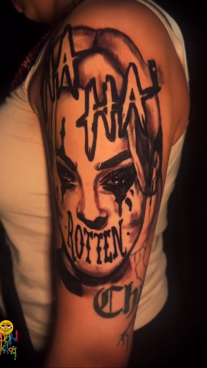 Tattoo by @khali.the.inkboy — blackwork, illustrative