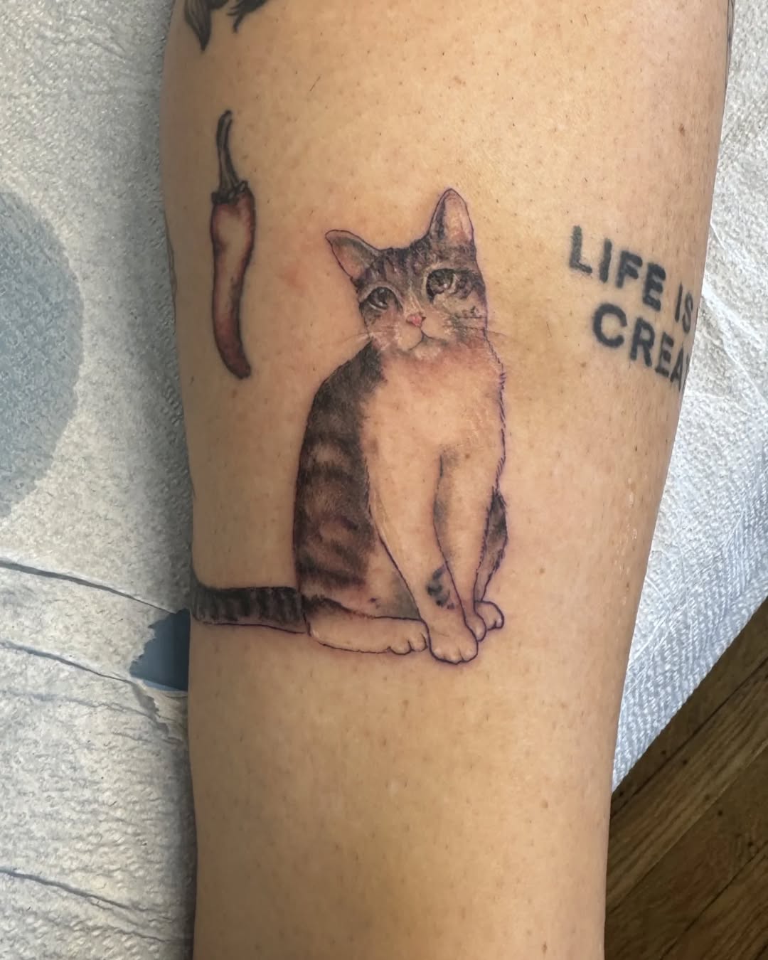 Tattoo by @tattoosbyanna — realism, black_and_grey