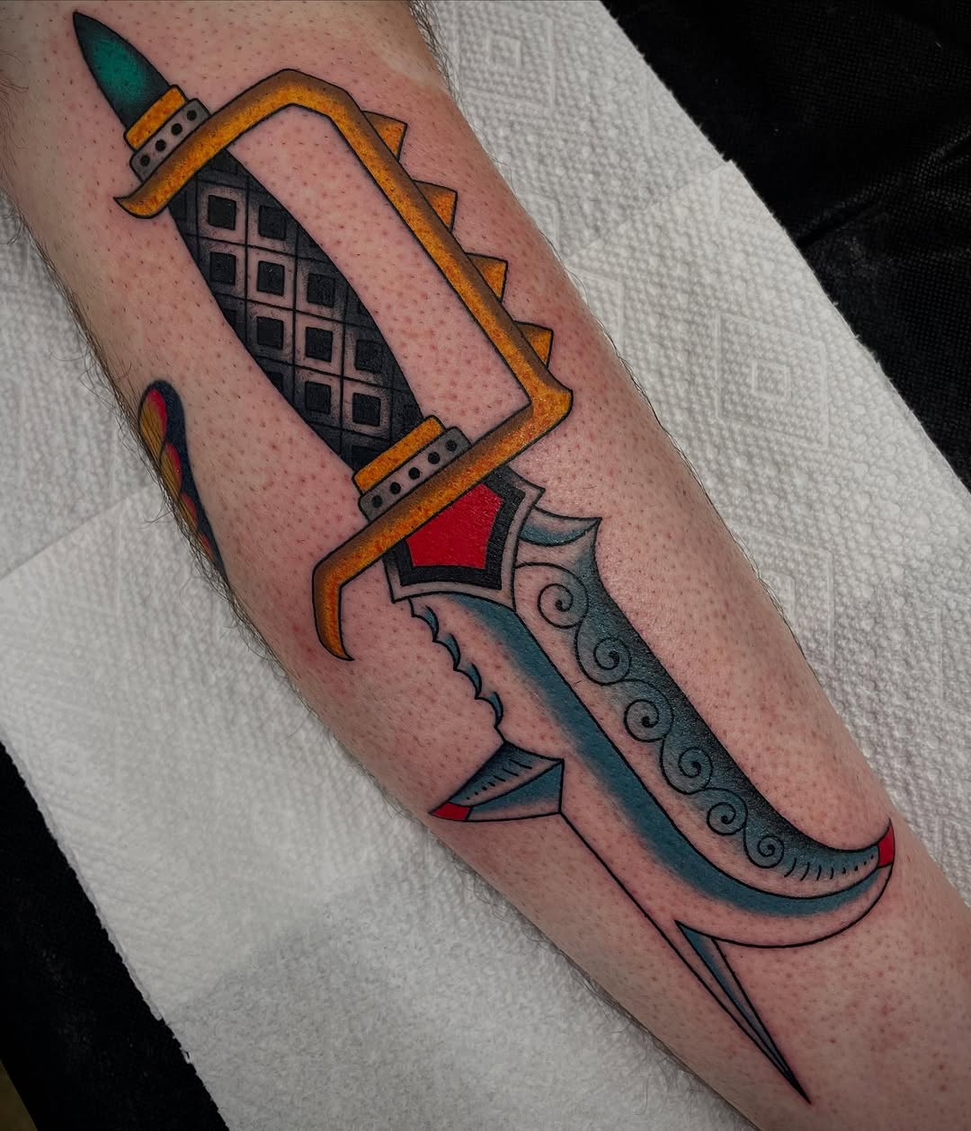 Tattoo by @_barnhill_ — american_traditional