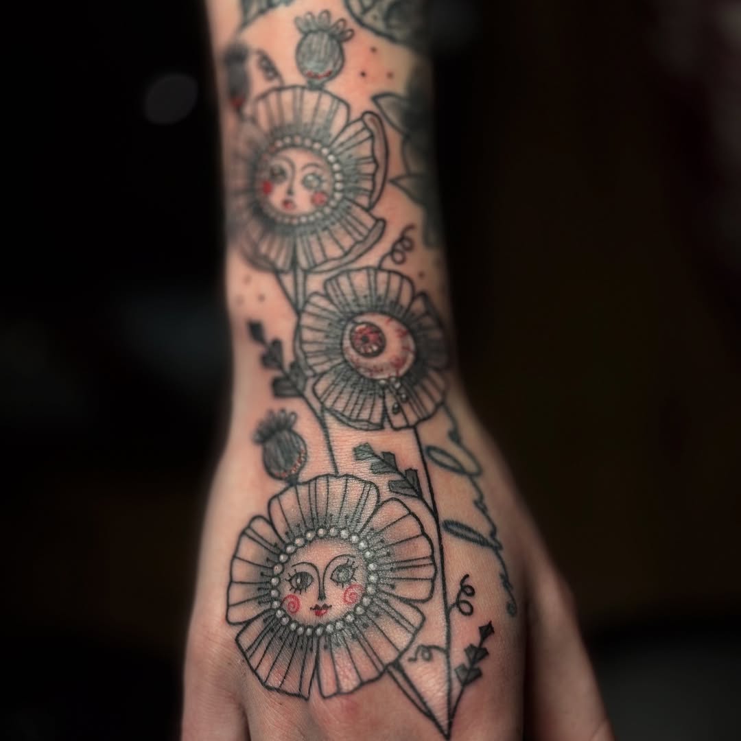 Tattoo by @spectral.inks — neo_traditional, black_and_grey