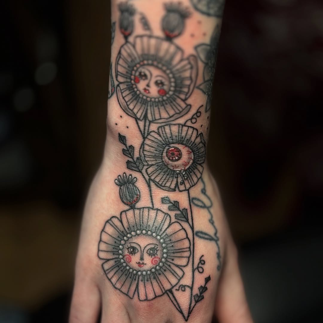 Tattoo by @spectral.inks — neo_traditional, illustrative