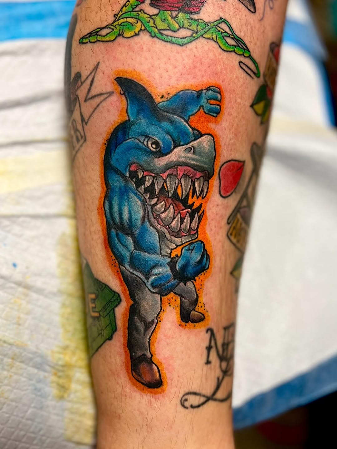 Tattoo by @jeffobrientattoos — new_school