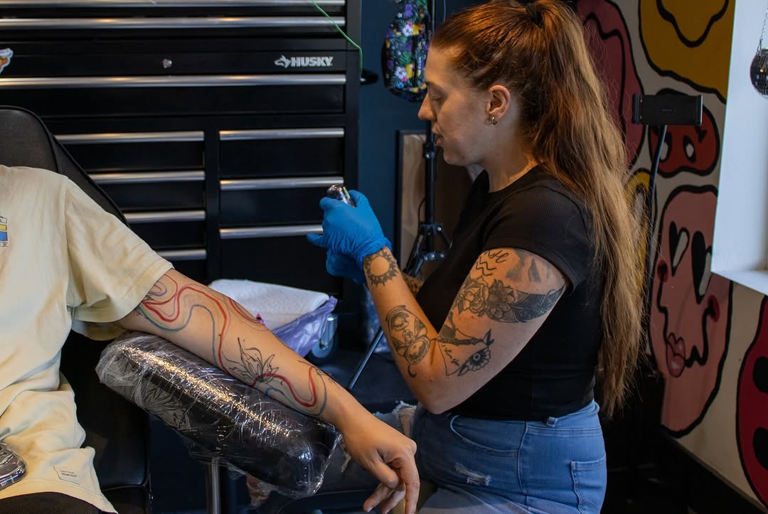 Tattoo by @inkspirationtattoo_co — illustrative, black_and_grey