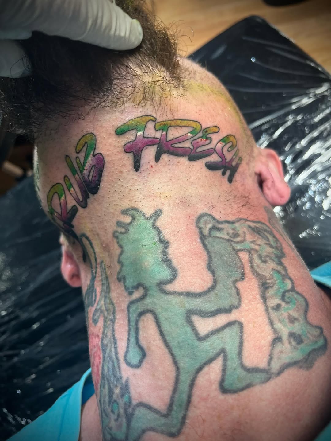 Tattoo by @katiemothafuckinsayre — lettering_script