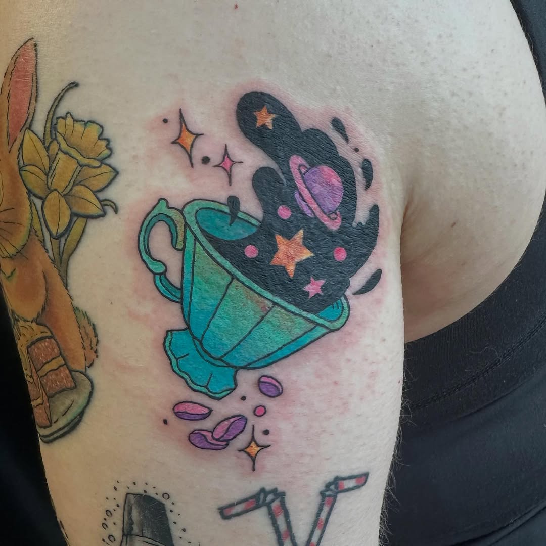 Tattoo by @samanthakellytattoos — new_school
