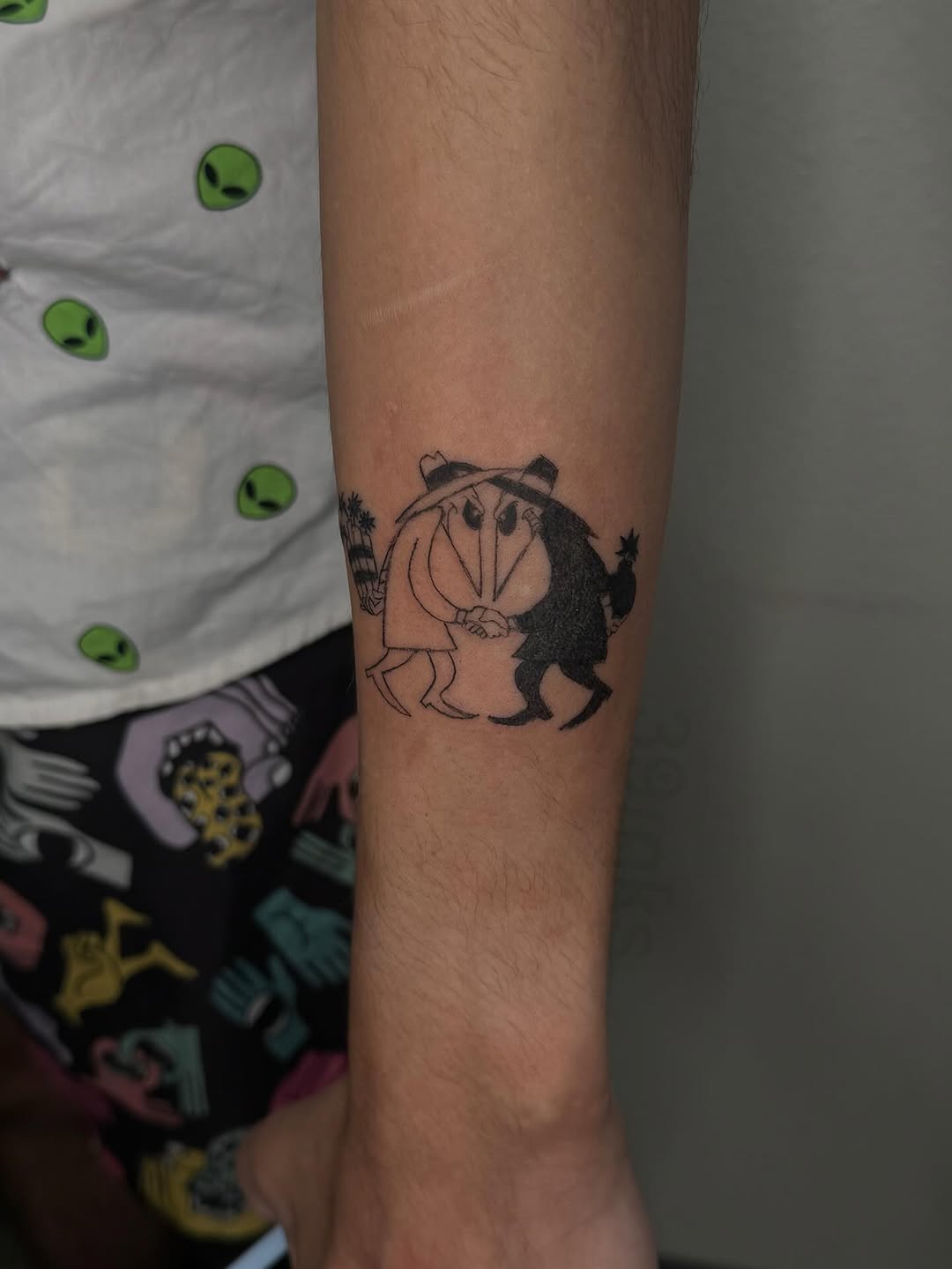 Tattoo by @39inks — blackwork