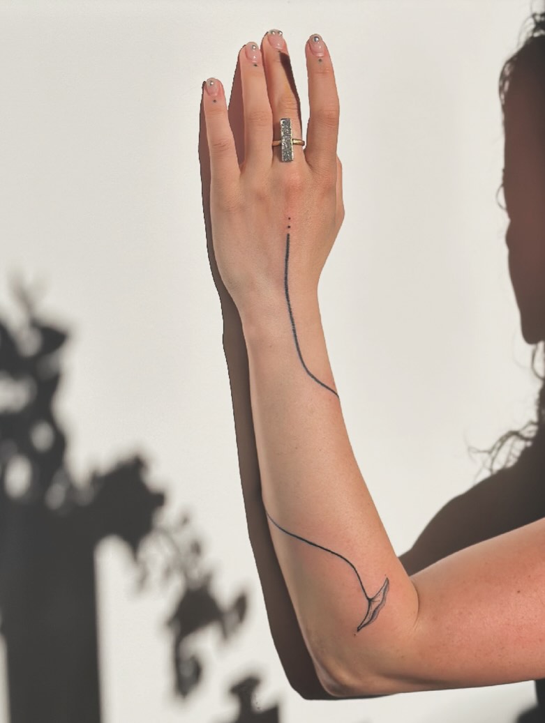 Tattoo by @gaya.creates — fine_line, minimalist