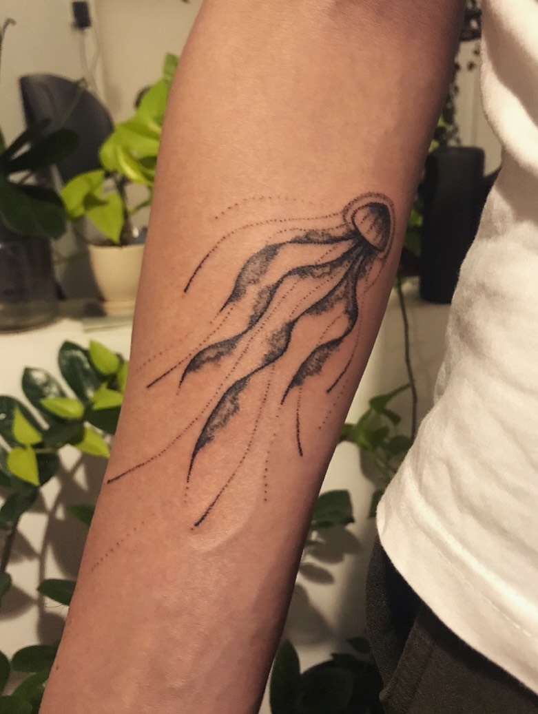 Tattoo by @gaya.creates — fine_line, illustrative