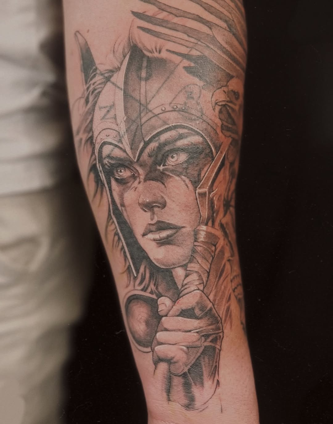 Tattoo by @apologies_tattoo_studios — realism, black_and_grey