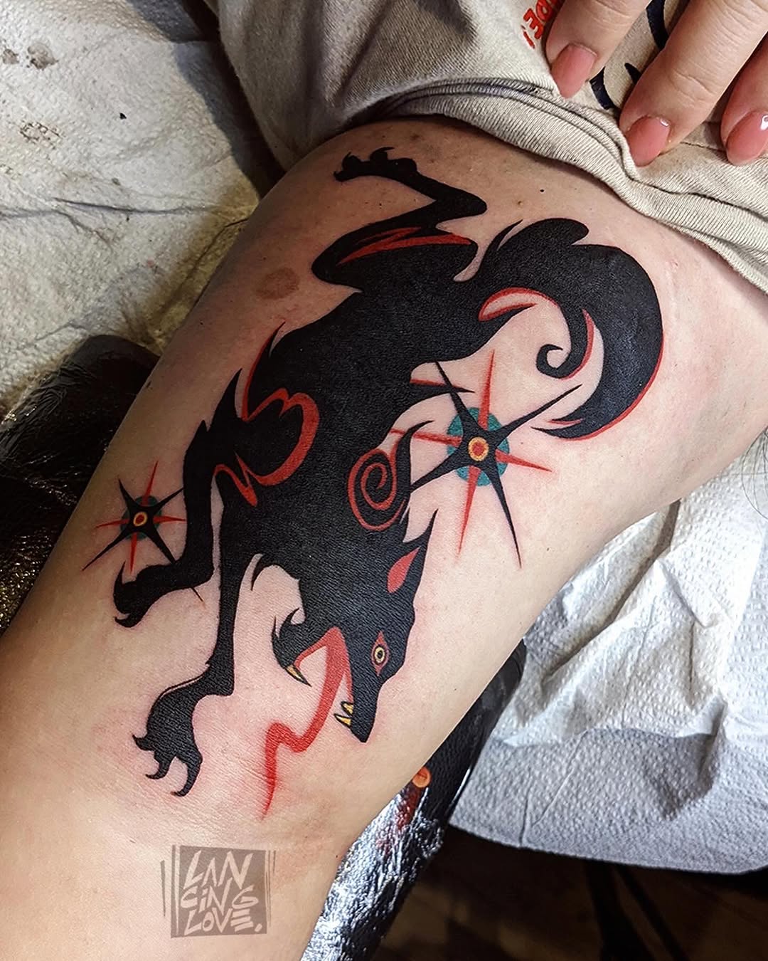 Tattoo by @lancinglove — new_school
