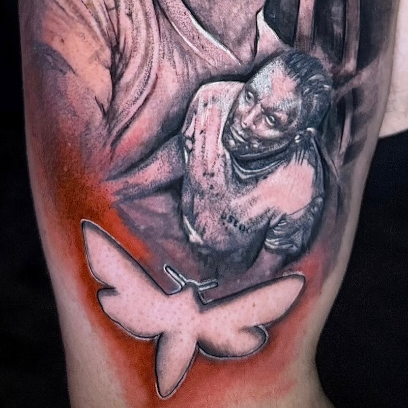 Tattoo by @janai.artistry β realism, black_and_grey