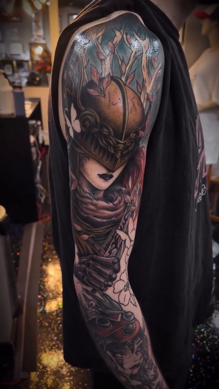 Tattoo by @kylegiffen — dark_realism, neo_traditional