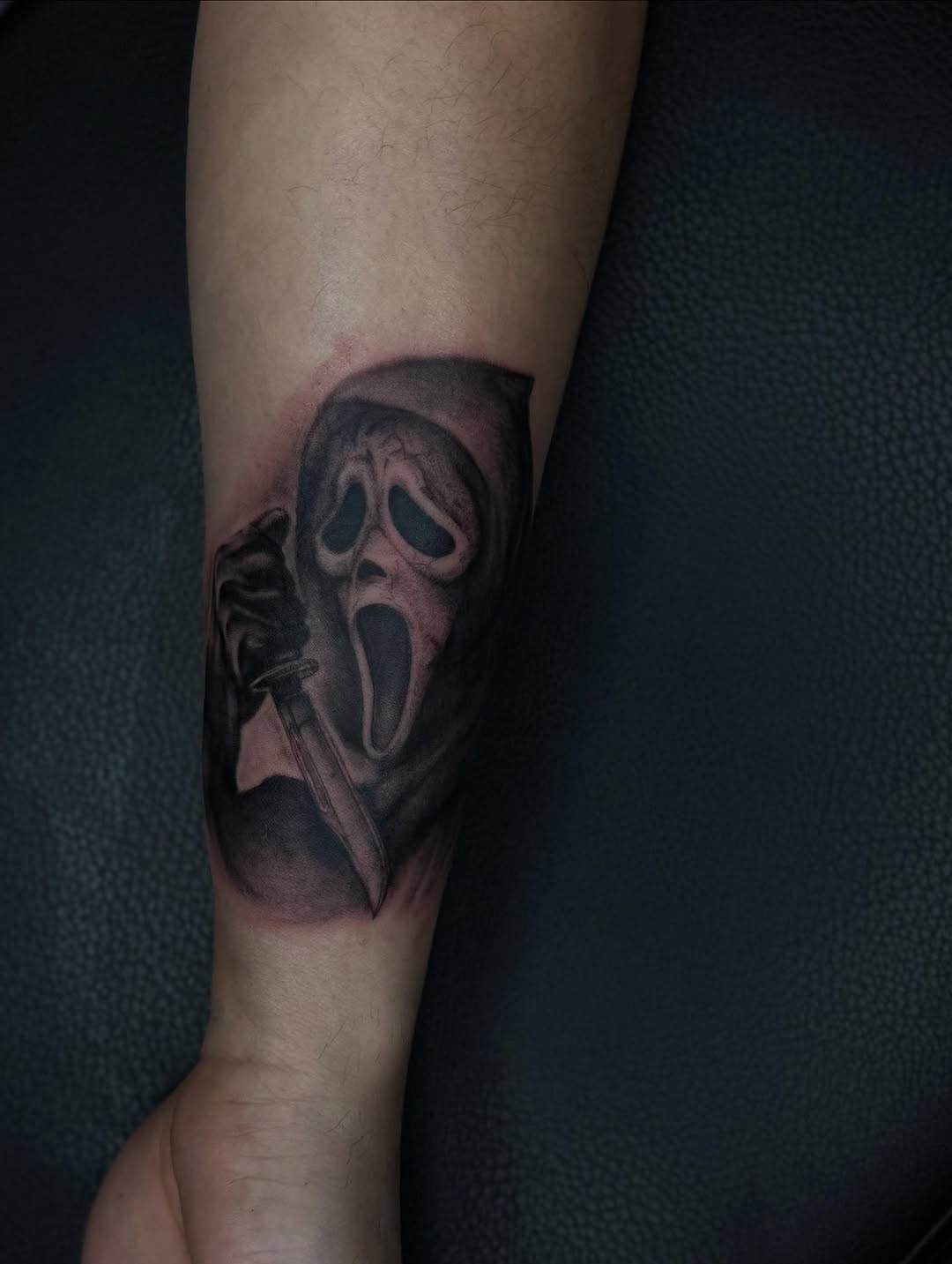 Tattoo by @inkwlexaa — realism, black_and_grey